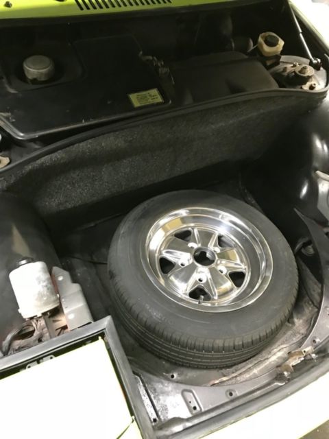 1974 Black Porsche 914 Convertible