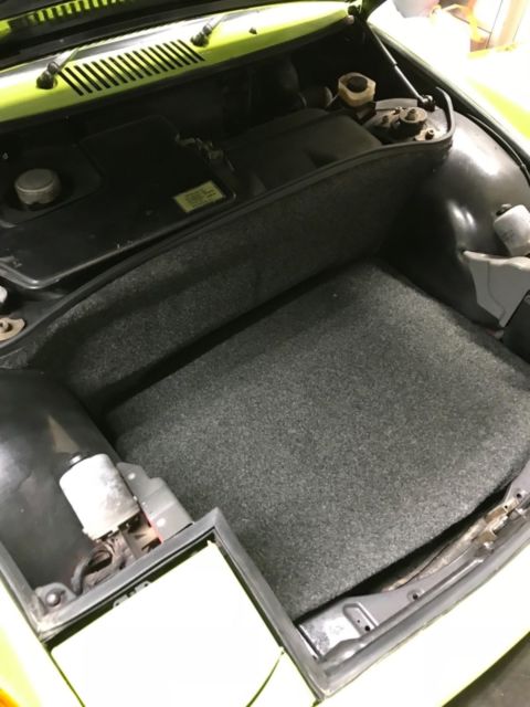 1974 Black Porsche 914 Convertible