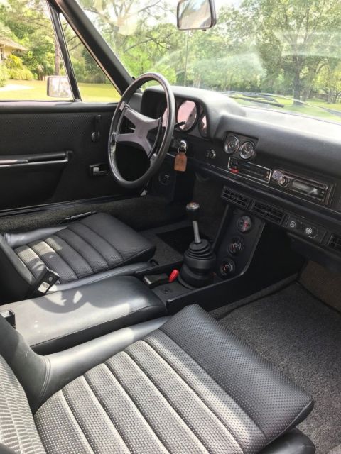 1974 White Porsche 914 Convertible
