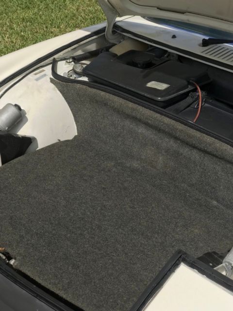 1974 White Porsche 914 Convertible