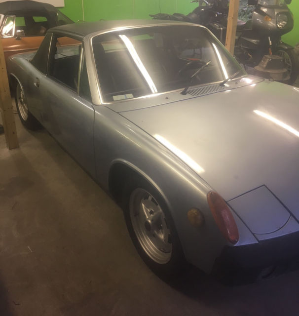 1974 Gray Porsche 914 Convertible
