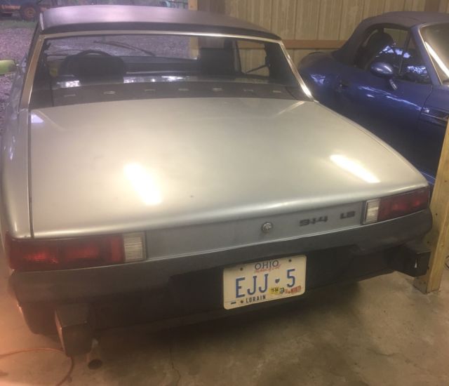 1974 Gray Porsche 914 Convertible