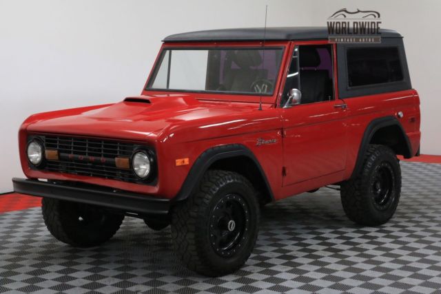 1974 Red Ford Bronco