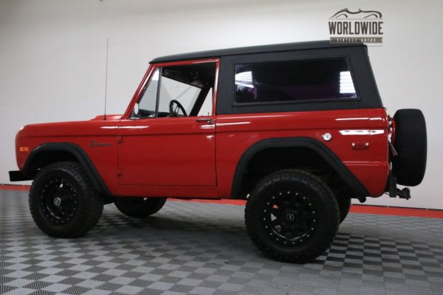 1974 Red Ford Bronco
