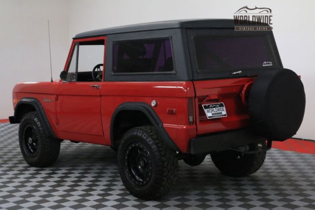 1974 Red Ford Bronco
