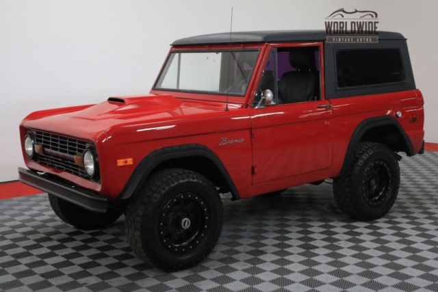 1974 Red Ford Bronco