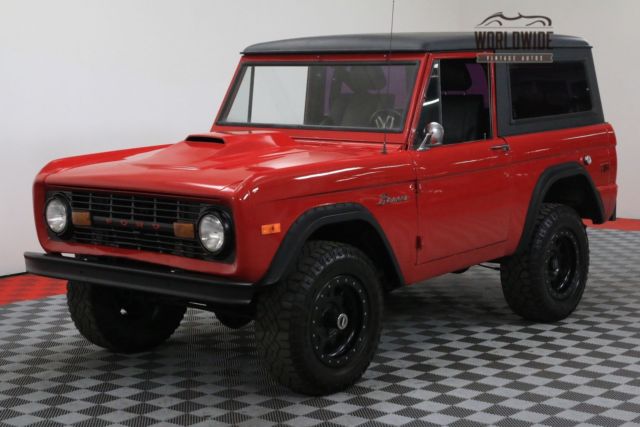 1974 Red Ford Bronco
