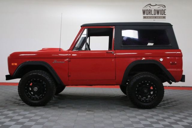 1974 Red Ford Bronco