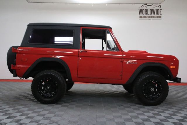 1974 Red Ford Bronco