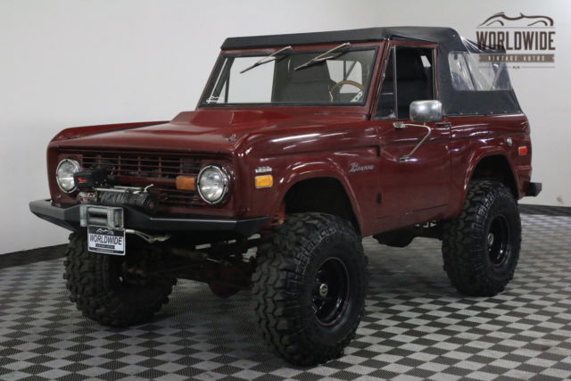 1974 Red Ford Bronco