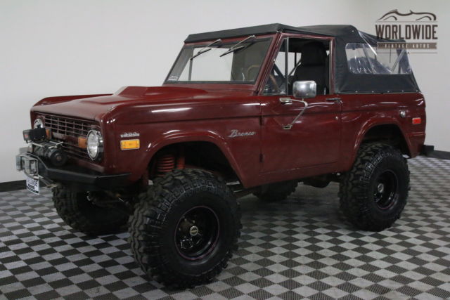 1974 Red Ford Bronco