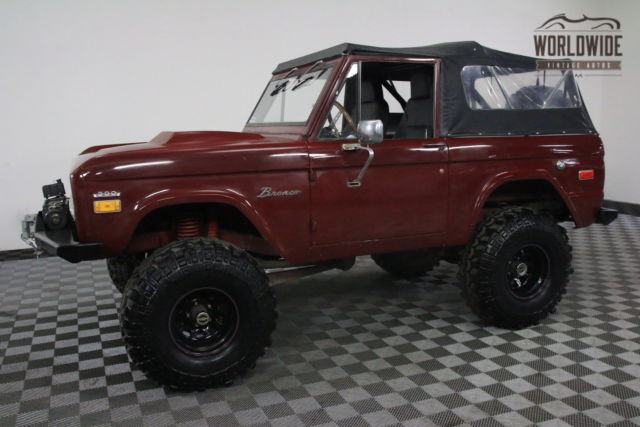 1974 Red Ford Bronco