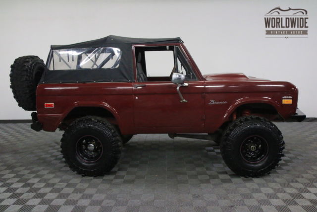 1974 Red Ford Bronco