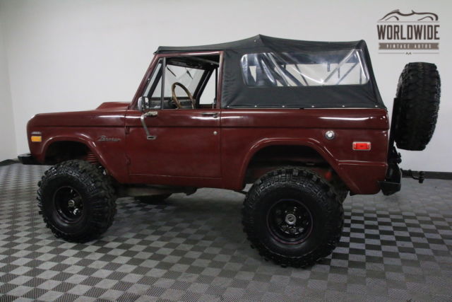 1974 Red Ford Bronco