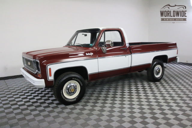 1974 Red Chevrolet K20