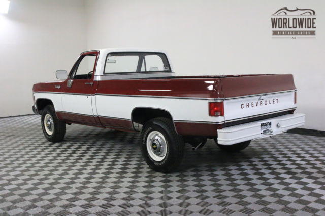 1974 Red Chevrolet K20