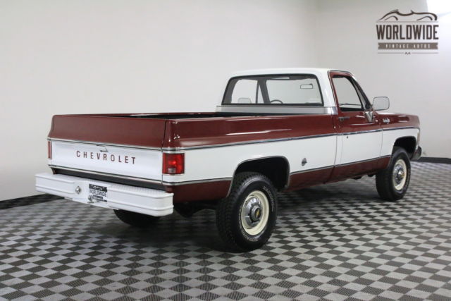 1974 Red Chevrolet K20