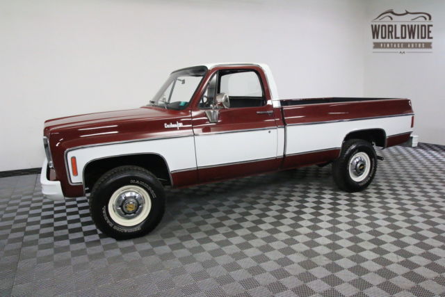 1974 Red Chevrolet K20
