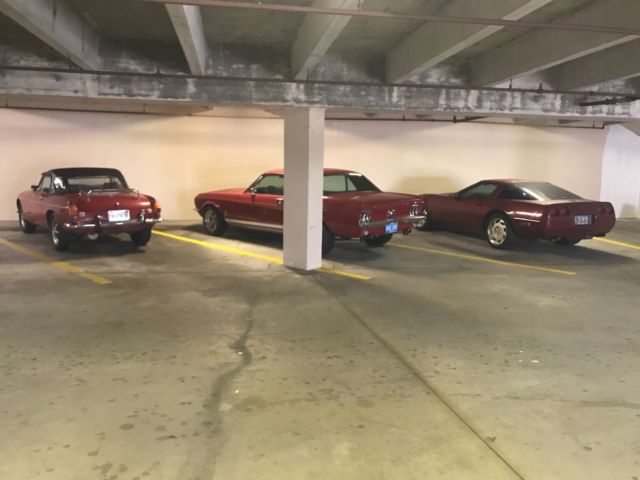 1974 Red MG MGB Convertible