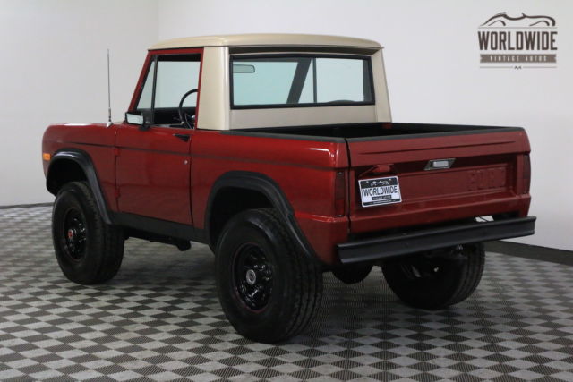 1974 Red Ford Bronco
