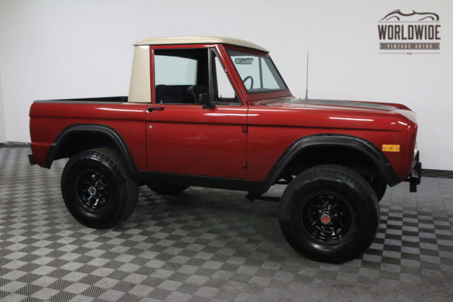 1974 Red Ford Bronco