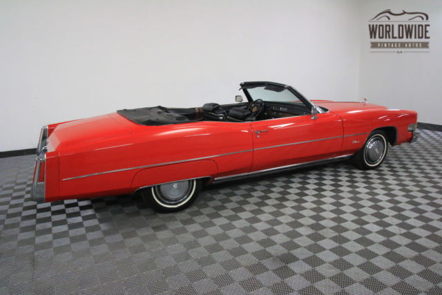 1974 Red Cadillac Eldorado