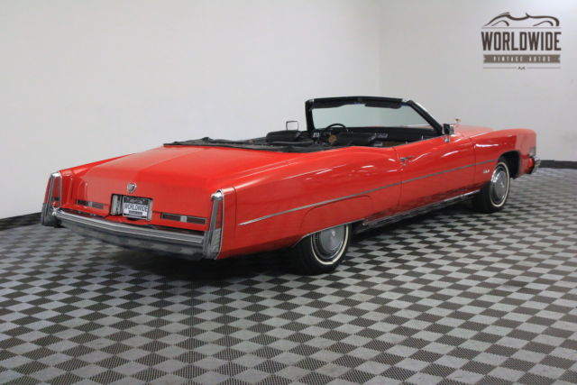 1974 Red Cadillac Eldorado
