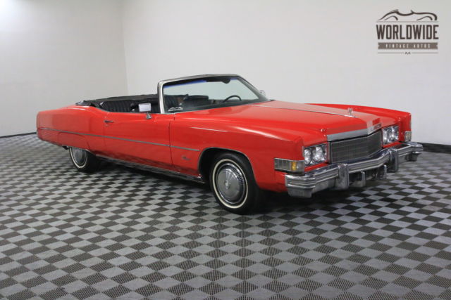 1974 Red Cadillac Eldorado