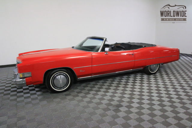 1974 Red Cadillac Eldorado