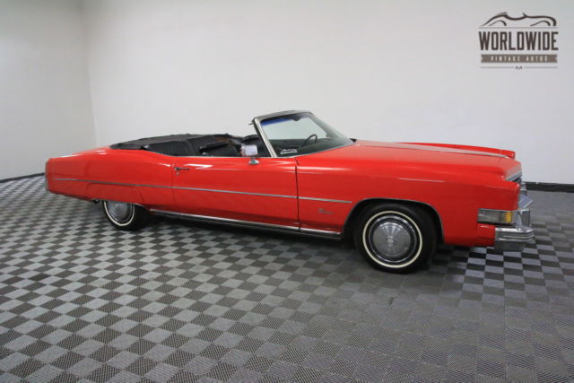 1974 Red Cadillac Eldorado
