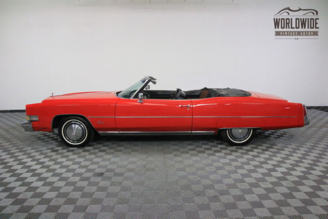 1974 Red Cadillac Eldorado