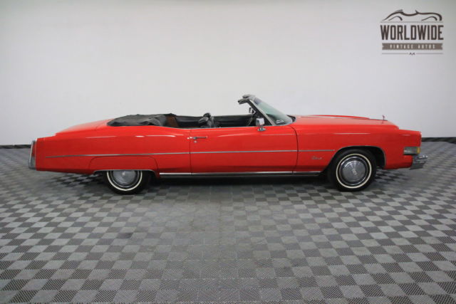 1974 Red Cadillac Eldorado