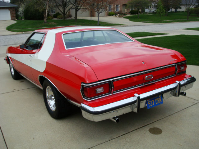 1974 Red Ford Torino Coupe