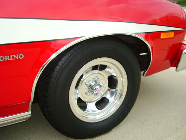 1974 Red Ford Torino Coupe