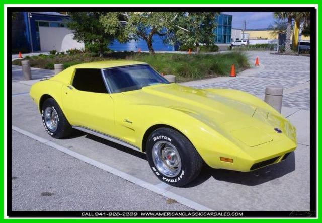 1974 Red Chevrolet Corvette