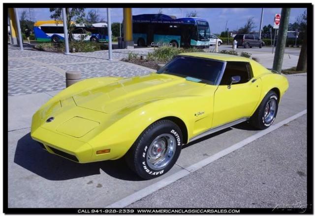 1974 Red Chevrolet Corvette