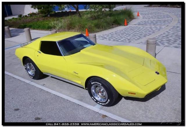 1974 Red Chevrolet Corvette