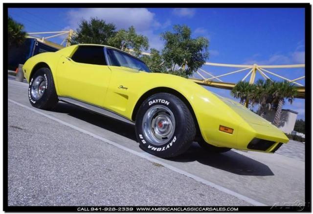 1974 Red Chevrolet Corvette