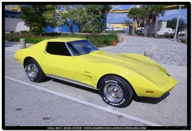 1974 Red Chevrolet Corvette