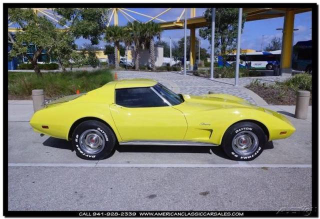 1974 Red Chevrolet Corvette