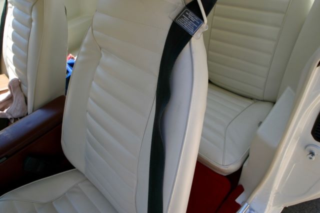 1974 White Pontiac Trans Am Coupe