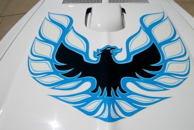 1974 White Pontiac Trans Am Coupe