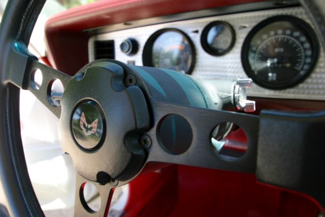 1974 White Pontiac Trans Am Coupe