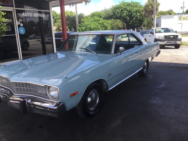 1974 Blue Dodge Dart 2 Door Hardtop