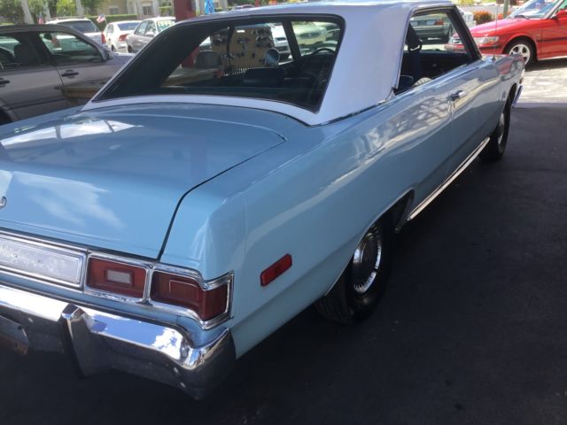 1974 Blue Dodge Dart 2 Door Hardtop