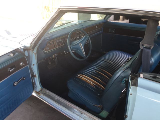 1974 Blue Dodge Dart 2 Door Hardtop