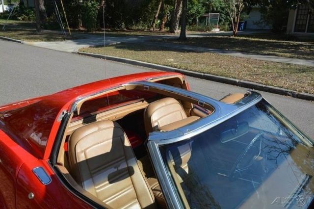 1974 Red Chevrolet Corvette