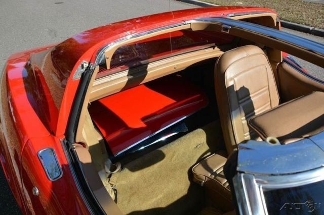 1974 Red Chevrolet Corvette