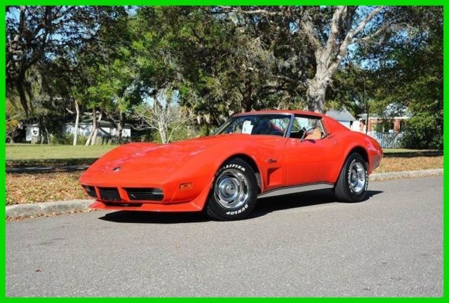 1974 Red Chevrolet Corvette