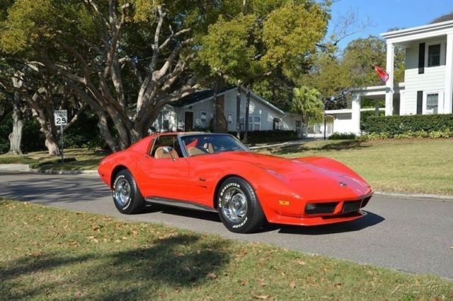 1974 Red Chevrolet Corvette